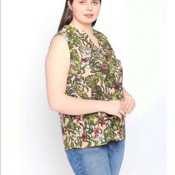 Junarose Tropical Lightweight Tank - Picture 6 of 14